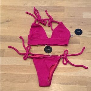 Lulu's Pink Bikini Set